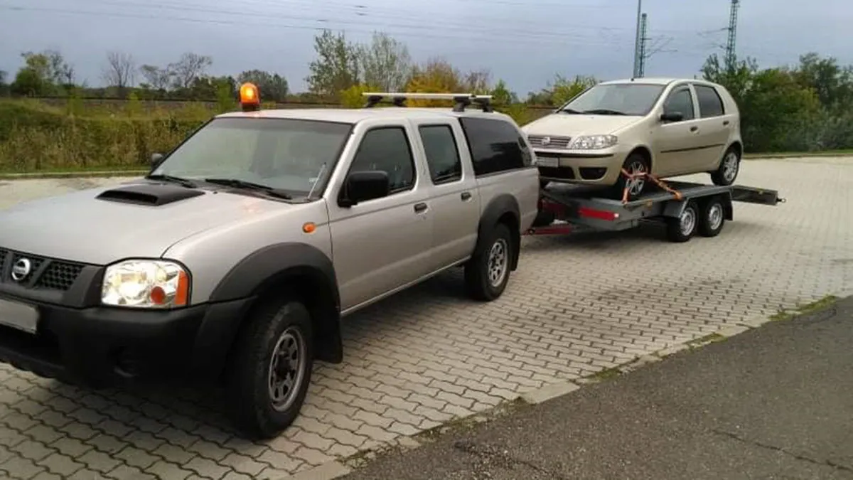 Fiat Punto II autómentés Érdligeten ékszíjszakadás miatt
