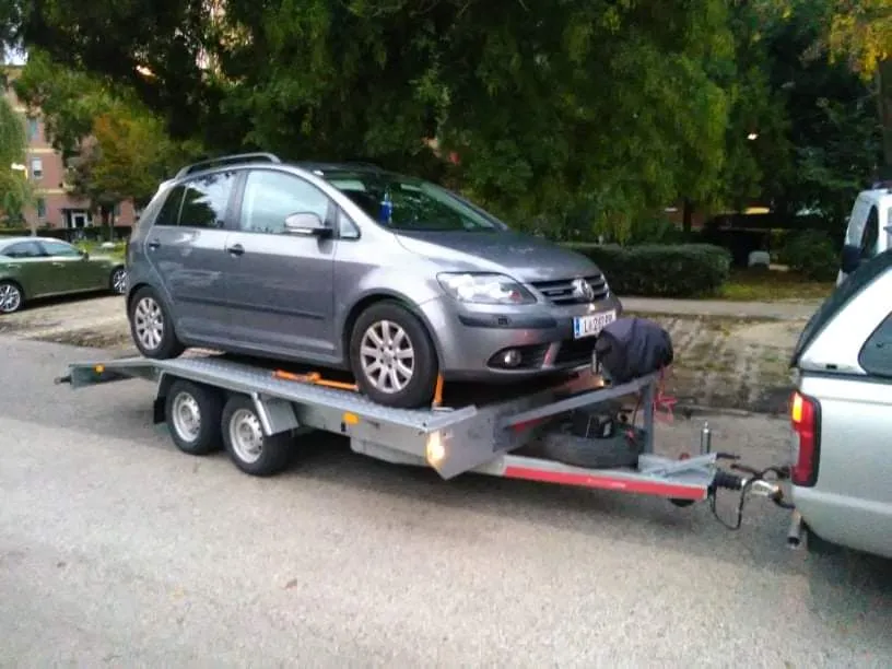 Volkswagen Golf Plus autómentése az M0-ról Alsónémedibe EGR és DPF hiba miatt